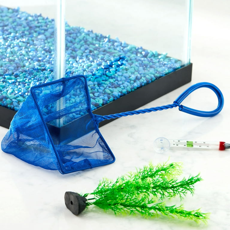Aqua Culture Plastic & Nylon 5 Blue Fish Net