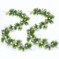 thumbnail image 3 of 1.75 M Easter Egg Garland, Artificial Eggs Garland Decor with Carrots & Flowers, Spring Flower Garland, Easter Hanging Garland for Fireplace, Mantle, Table & Indoor Home Decor, 3 of 6