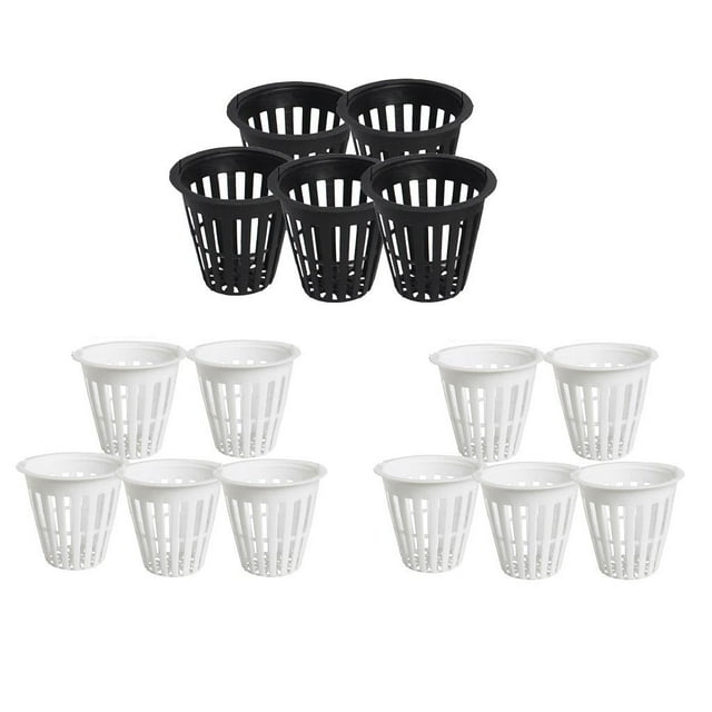 DYNWAVECA 15x Paniers de Jardin en Filet Pots de Plantation Aéroponique