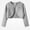 Gray, variant on Afuyipoi Girls Bow Detail Button Front Knit Cardigan Sweater 100% Cotton Cape for Kids Size 1-13Y Fall Casual Style Black Size 2T