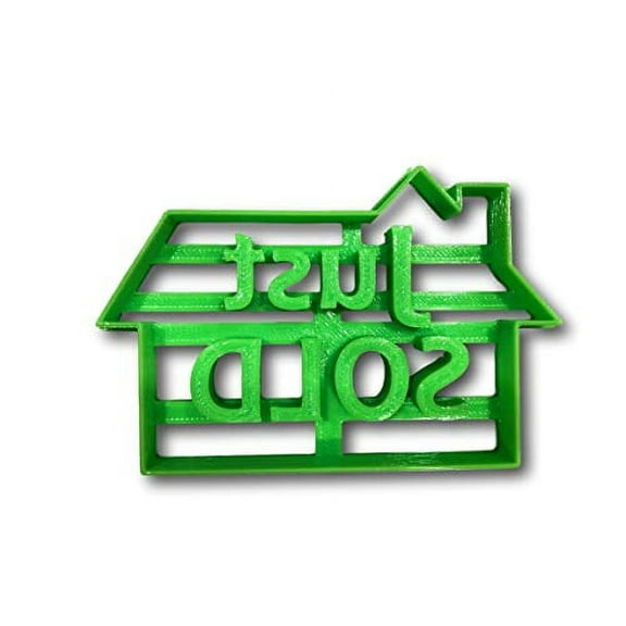 Just Sold Sign Cookie Cutter- Fast Shipping - Sharp Edges - Exceptional Quality