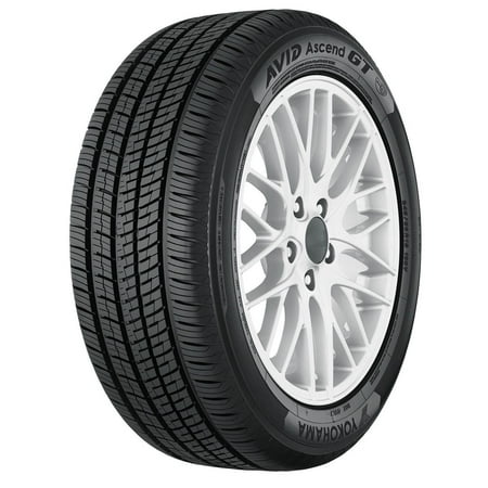 Yokohama AVID Ascend GT 225/55R17 97V (DC) A/S All Season Tire Fits: 2016-19 Chevrolet Malibu Hybrid  2011-13 Chevrolet Impala LT