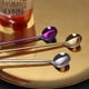 thumbnail image 3 of 6PCS Cuchara de mango largo Cuchara mezcladora Cuchara de acero inoxidable de 9.45 pulgadas Cucharas de té helado Cuchara de café Cuchara de helado Cóctel Cucharas para revolver Ormromra 2034098-1, 3 of 9
