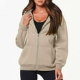 thumbnail image 6 of Dyegold Zip Up Hoodies For Women Teen Girls Cute Y2k Hoodies Fall Long Sleeve Full Zip Jackets Hooded Sweatshirt With Pocket, 6 of 7