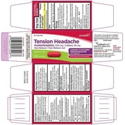 Leader Tension Headache Pain Reliever, 24 Caplets Fast Relief for Headaches & Pain