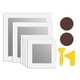 thumbnail image 1 of Drywall Repairs Kit, 6 Pieces Wall Patch Kits, 4/6/8 Inch Dry Wall Hole Repair Patch Metal Patch, Extended Self-Adhesive, 1 of 5