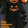 thumbnail image 2 of JLMSPLWG Big Brother Little Sister Outfits Baby Boy Outfits Newborn Halloween Onesie Long Sleeve Onesies Boy 10-12 Girls Outfits Onesie Baby Girl, Black 9-12 Months, 2 of 6