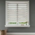 thumbnail image 3 of Keego Custom Size Zebra Shades for Windows Privacy Cordless Windows Shades for Home Office, Beige, 31"W x 66"H, 3 of 9