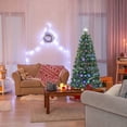 thumbnail image 4 of Gymax Fiber Optic 5' PVC Artificial Christmas Tree LED Lights Metal Stand, 4 of 10