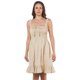 thumbnail image 4 of Vestido Maternidad Algodón Fresco Cómodo Vestido Embarazo Verano Casual Tirantes Ajustable Color Beige, 4 of 5