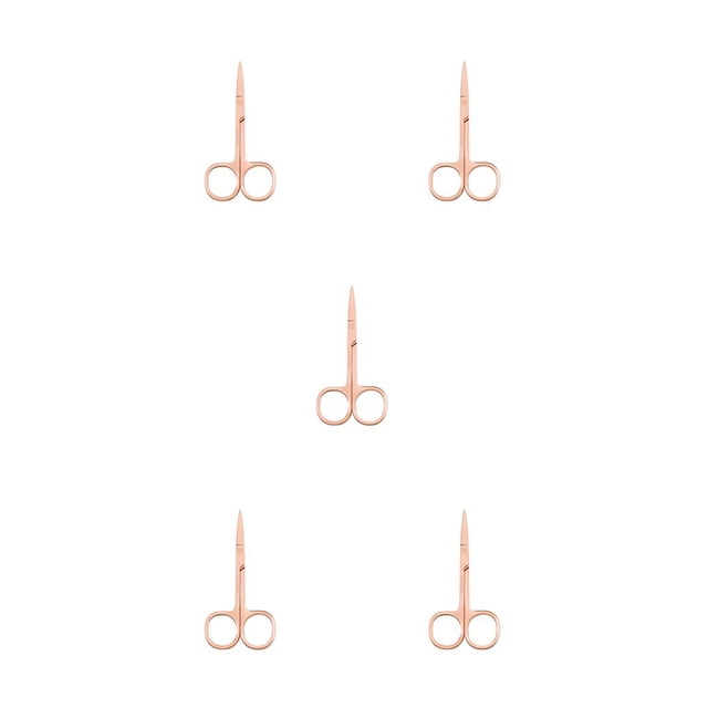 Minnieouse Pinzas para cutículas de uñas Tijeras de acero inoxidable Herramienta de recorte a prueba de agua Pinzas de mano para el pelo de la Type2 NO2