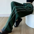 thumbnail image 1 of Cotton Parachute Cargo Pants Drawstring Elastic Waist Y2k Style Loose Trousers, 1 of 9