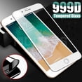 thumbnail image 1 of Vidrio Protector 999D para iPhone, Protector de pantalla de vidrio templado para iPhone 8, 7, 6, 6S Plus, XR, X, XS, 11, 12 Pro Max, 1 of 3