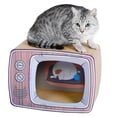 thumbnail image 1 of Cama de ocio duradera Cat Scraper FluffyDream TV, 44 x 34 x 23 cm, 1 of 5
