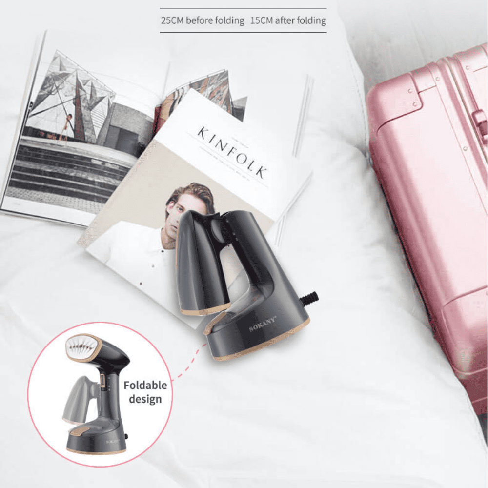Portable Folding Travel Electric Iron Ironing Brush,Household Handheld Hanging Ironing Machine,Foldable Ironing Clothes Ironing Brush