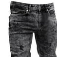 thumbnail image 5 of JINMGG Men Pants Clearance Mens Skinny Stretch Denim Pants Distressed Ripped Freyed Slim Fit Jeans Trousers Gray S, 5 of 7