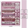 thumbnail image 5 of Mother in Law Gifts, Mother in Law Birthday Gifts Blanket 50" X 60", Throw Blanket Gifts to Mother in Law, Birthday Gifts Mother‘s Day Mother in Law Gift from Daughter Son in Law, 5 of 6
