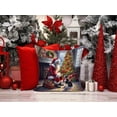 thumbnail image 2 of Carolines Treasures DAC4078PW1414 14 x 14 in. Boston Terrier & Santa Claus Throw Pillow, 2 of 6