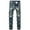 Light Blue, variant on JGTDBPO Ripped Jeans for Men Slim Fit Stretch Jeans Ripped Skinny Jeans Straight Leg Fashion Comfort Distressed Denim Pants with Pocket