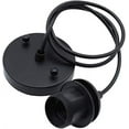 thumbnail image 1 of Portalámparas colgante E27, luminaria industrial vintage, con cable y lámpara colgante E27 para luces colgantes, accesorios de lámpara de bricolaje, base de lámpara colgante (negro), 1 of 5