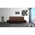thumbnail image 2 of Sofa Cama Reclinable El Bazar Store Miami Chocolate Futon 3 posiciones, 2 of 7
