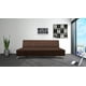 thumbnail image 2 of Sofa Cama Reclinable El Bazar Store Miami Chocolate Futon 3 posiciones, 2 of 7