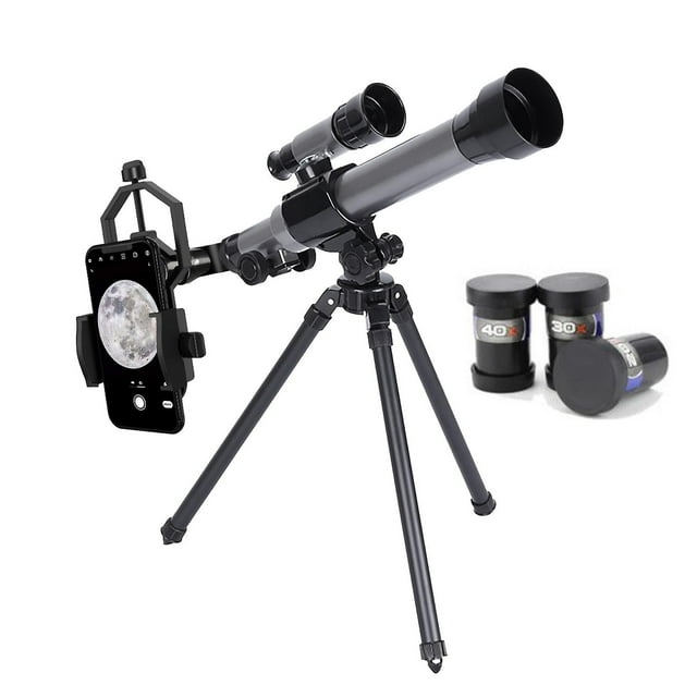 Telescopio astronómico de juguete HUOGUO para niños con trípode
