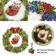 thumbnail image 4 of Wosthever Pintura de diamantes DIY 5D de PVC, experiencia de alegría de crear una obra maestra de navideña amplia Kits de decoración para fiestas YH11, 4 of 6