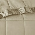 thumbnail image 6 of Home Essence Parkman Taupe Oversized Down Alternative Blanket with Satin Trim, Full/Queen, 6 of 7