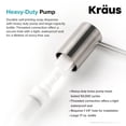 thumbnail image 4 of Kraus KSD-43SFS Kitchen Soap and Lotion Dispenser, Spot Free Stainless Steel, 4 of 6