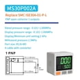 thumbnail image 2 of ZSE30AF ISE30A Interrupteur de Pression Numérique Type SMC, Interrupteur de Pression Électronique, Manomètre de Vide Numérique, Réglable Numériquement, 2 of 7
