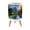 Color 4, variant on Small Trash Can with Lid Spanish Moss Savannah Georgia 1.8 Gallon Dog Proof Trash Can Round Garbage Can Waste Bin Wastebasket for Bathroom Bedroom Living Room