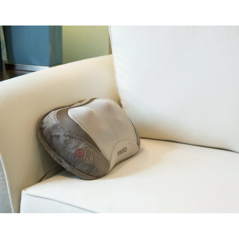 HoMedics 3D Shiatsu and Vibration Massage Pillow Heated Back and