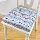 thumbnail image 1 of Nvzi Chair Cushion Memory Foam Pads Tufted Slip Non Skid Rubber Back Seat Cover, 1 Pack,Gray bar lattice, 1 of 5