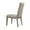 Grey, variant on Acme Furniture ACME Rocky Side Chair (Set-2), Fabric & Gray Oak