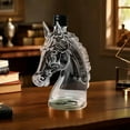 thumbnail image 6 of Tao Tao Glass Horse Head Whiskey Bottle Animal Decanters Glass Horse Whiskey Decanter For Home Mouthblown Liquor Decanter For Alcohol, Bourbon, Whiskey, Scotch, Rum, Tequila A, 6 of 8