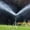 B, variant on Rotating Tripod Sprinkler 360 Automatic Rotating Irrigation Stand Tripod Water Sprinkler for L Awn