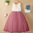 thumbnail image 6 of LUOGENLI Summer Dresses For Girls 6-7 Child Party Dress Girls Sleeveless Cake Fashion Sweet Dress Party Princess Dress Performance Girls Dresses Size 14 Dresses For Girls 110, 6 of 6