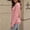 Pink, variant on Womens Lightweight Henley Sweatshirt Long Sleeve Notch V Neck Pullover Ribbed Banded Hem Tops Athleisure for Fall Winter Travel Daily Wear, Purple, S