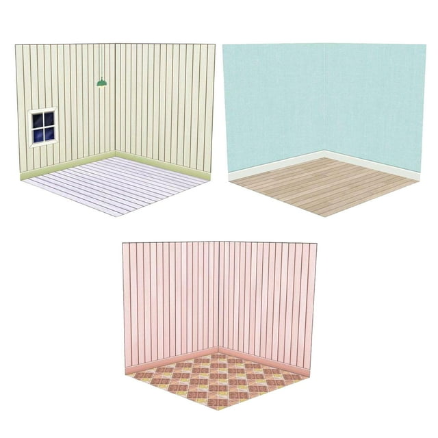 Tablero De Fondo Para Casa De Muñecas 1:12, Duradero, Multiusos, Para El Hogar, Unisex, Para Niñas, Estilo A+Tablero De Fondo Para Casa De Muñecas 1:12, Duradero, Multiusos, Para El Hogar, Sunnimix none