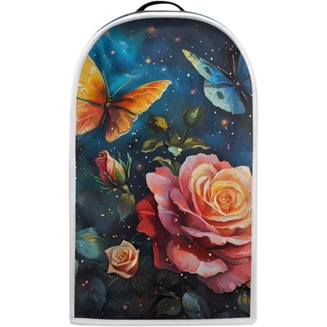 Rose Blender Dust Cover Coffee Maker Juice Appliance Cover Blender Covers Kitchen Mixer Attachments Foldable Dust Cover Blender Cover for Home Kitchen