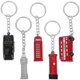 thumbnail image 3 of 5Pcs London Bus Keychain for Decoration British Souvenir Cultural Landmark Set, 3 of 4