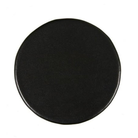 

Dacasso Black Bonded Leather Coaster