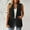 Jackets for women clearance-Black, variant on Plus Size Clearance Women's Fashion Solid Color Open Front Work Suit Coat Sleeveless Jacket Vest Blazers for Women Business Casual with Pocket Black Black*Friday/Cyber*Monday Clearance