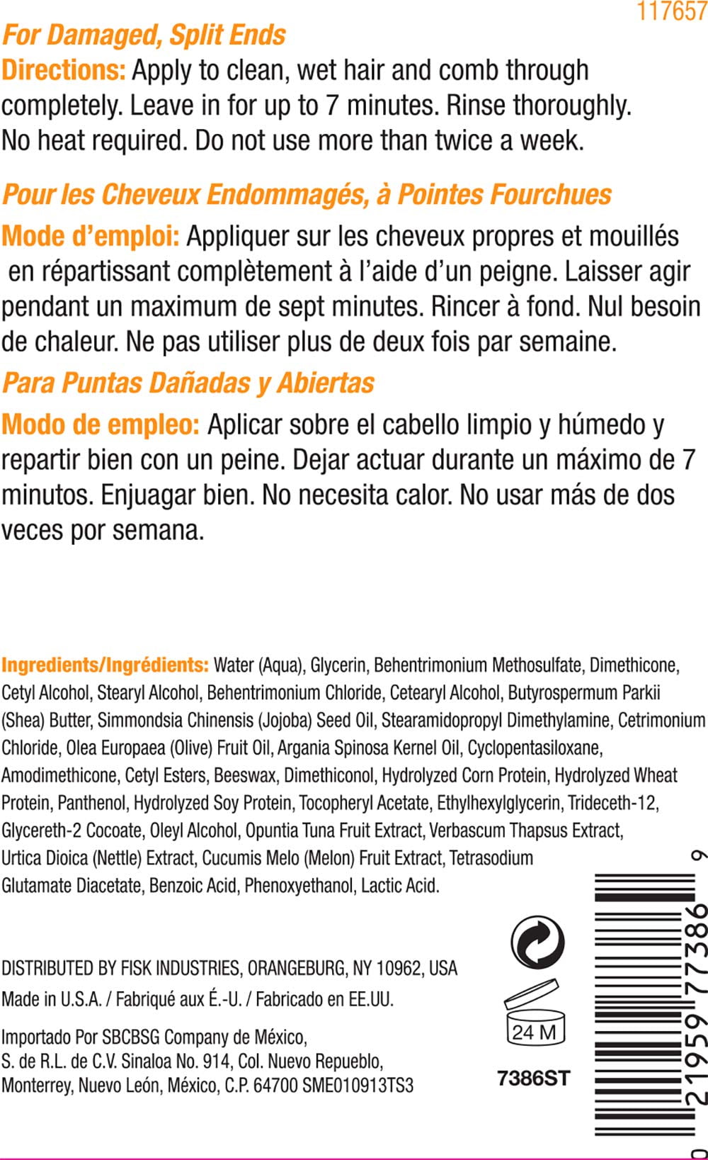 Excelsior Shea Butter Hair Mask Packette For Damaged Split Ends Provides Intensive Nourishing Protective Care Repairs Stimulates Regenerates Damaged Split Ends 1 Oz Walmart Com Walmart Com