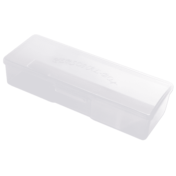Beauticom Personal Box Storage Case for Nail Professionals Manicure and Pedicure Nail Tools Organizer Box Large Size - ( Color White, 1 piece)