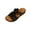 Black Slippers for Women, variant on Hopeusnice Slippers for Women Trendy Non-Slip PU Materials Summer Shoes Wedge Heel Breathable Open Toe Sandals Women's Slippers Soft Slip-Resistant Walking Shoes Pink 39