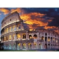 thumbnail image 1 of Colosseum Cross Stitch Embroidery Rome Building New Arrival Mosaic Landscape Wall Decor,40*50 cm, frame not included.,8718, 1 of 4
