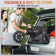 thumbnail image 4 of Gocio 14" Foldable Electric Bike, 375Wh 48V Electric Bicycles for Adults Women Teens, Peak 500W City Commuter Cruiser Ebikes, LED Display, E bike One-Piece Tire with 5 Riding Modes UL2849, 4 of 13