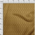 thumbnail image 2 of oneOone Tissu Coton Soie Moutarde Foncé Chevron Bloc Matériel de Robe Tissu Imprimé Tissu au Mètre 42 Pouces de Large, 2 of 4